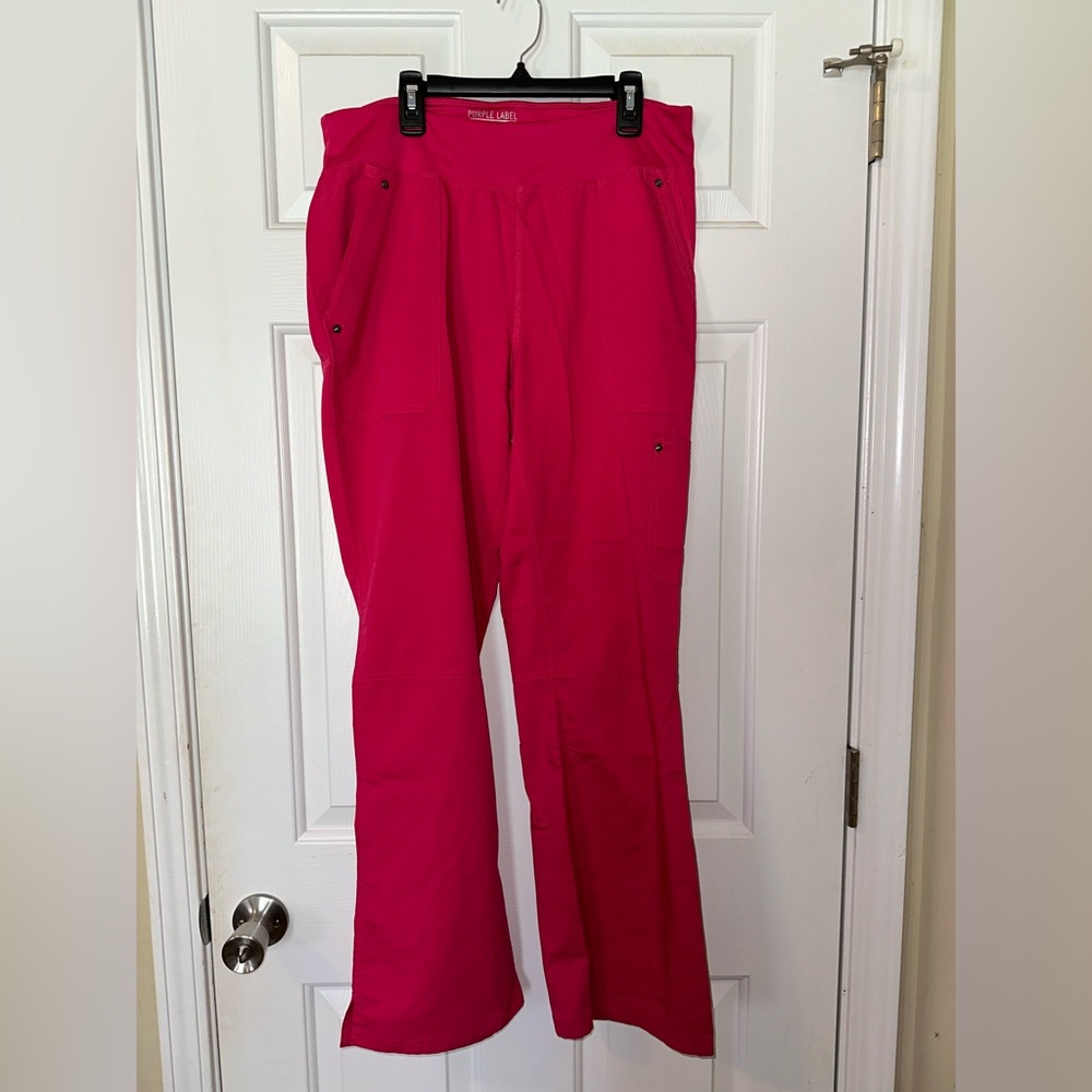 Scrub Pants. Purple Label Yoga by Healing Hands